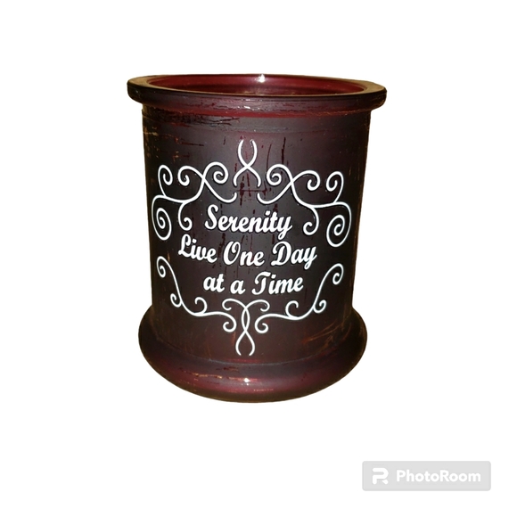 Serenity Live One At A Time Ruby Candle Holder - Picture 3 of 8